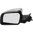 2021 Dodge Durango - Driver Side Mirror, Power Adjust, Heated, Chrome, Manual Folding, In-housing Signal Light, With Blind Spot Detection in Glass, With Memory, No Puddle Light, No Auto-Dimming