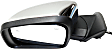 2021 Dodge Durango - Driver Side Mirror, Power Adjust, Heated, Chrome, Manual Folding, In-housing Signal Light, With Blind Spot Detection in Glass, With Memory, No Puddle Light, No Auto-Dimming