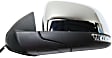 2021 Dodge Durango - Driver Side Mirror, Power Adjust, Heated, Chrome, Manual Folding, In-housing Signal Light, With Blind Spot Detection in Glass, With Memory, No Puddle Light, No Auto-Dimming