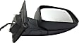 2011-2022 Dodge Durango - Passenger Side Mirror, Power Adjust, Heated, Manual Folding, Chrome, In-housing Signal Light, With Memory, No Puddle Light, No Auto-Dimming, With Blind Spot Detection in Glass