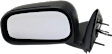 Driver Side Mirror, Power Adjust, Non-Heated, Manual Folding, Textured Black, No Signal Light, No Memory, No Puddle Light, No Auto-Dimming, No Blind Spot Feature