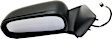 Driver Side Mirror, Power Adjust, Non-Heated, Manual Folding, Textured Black, No Signal Light, No Memory, No Puddle Light, No Auto-Dimming, No Blind Spot Feature