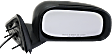Passenger Side Mirror, Power Adjust, Non-Heated, Manual Folding, Textured Black, No Signal Light, No Memory, No Puddle Light, No Auto-Dimming, No Blind Spot Feature