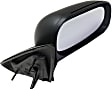 Passenger Side Mirror, Power Adjust, Non-Heated, Manual Folding, Textured Black, No Signal Light, No Memory, No Puddle Light, No Auto-Dimming, No Blind Spot Feature