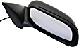 Passenger Side Mirror, Power Adjust, Non-Heated, Manual Folding, Textured Black, No Signal Light, No Memory, No Puddle Light, No Auto-Dimming, No Blind Spot Feature