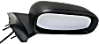 Passenger Side Mirror, Power Adjust, Non-Heated, Manual Folding, Textured Black, No Signal Light, No Memory, No Puddle Light, No Auto-Dimming, No Blind Spot Feature