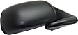 Passenger Side Mirror, Power Adjust, Non-Heated, Manual Folding, Textured Black, No Signal Light, No Memory, No Puddle Light, No Auto-Dimming, No Blind Spot Feature