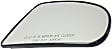 Passenger Side Mirror Glass, Non-Heated, No Blind Spot Feature, Convex, With backing plate