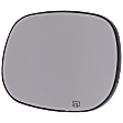 2001 Dodge Ram 1500 - Mirror Glass Driver Side, For Models With Non-Towing Mirror, Heated, No Blind Spot Feature, No Signal Light