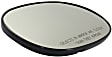 Passenger Side Mirror Glass, Non-Heated, No Blind Spot Feature