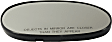 Passenger Side Mirror Glass, Non-Heated, No Blind Spot Feature