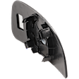 Mirror Glass, Passenger Side, Lower, Non-Heated, No Blind Spot Feature, For Models With Manual Folding Mirror, With Non-Towing Mirror