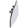 Mirror Glass, Passenger Side, Lower, Non-Heated, No Blind Spot Feature, For Models With Manual Folding Mirror, With Non-Towing Mirror