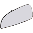 Mirror Glass, Passenger Side, Lower, Non-Heated, No Blind Spot Feature, For Models With Manual Folding Mirror, With Non-Towing Mirror