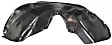  Front, Passenger Side Fender Liner, With Heavy Duty Suspension