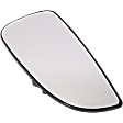 Mirror Glass, Passenger Side, Lower, Heated, With Blind Spot Monitor, Power Folding, Non-Towing