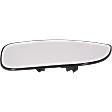 Mirror Glass, Passenger Side, Lower, Heated, With Blind Spot Monitor, Power Folding, Non-Towing