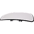 Mirror Glass, Passenger Side, Lower, Heated, With Blind Spot Monitor, Power Folding, Non-Towing