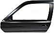 Front, Driver Side Door Shell, With Molding Provision, Holes For Door Handle and Mirror