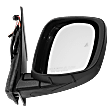 Passenger Side Mirror, Power Adjust, Heated, Paintable, Manual Folding