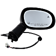2018 Dodge Challenger - Passenger Side Mirror, Power Adjust, Heated, Paintable, Manual Folding, No Signal Light, With Blind Spot Detection in Glass, No Memory, No Puddle Light, No Auto-Dimming