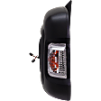 2023 Ram ProMaster 2500 - Driver Side Mirror, Power Adjust, Heated, Textured Black, Power Folding, In-housing Signal Light, No Blind Spot Feature, No Memory, No Puddle Light, No Auto-Dimming