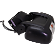 2023 Ram ProMaster 2500 - Driver Side Mirror, Power Adjust, Heated, Textured Black, Power Folding, In-housing Signal Light, No Blind Spot Feature, No Memory, No Puddle Light, No Auto-Dimming