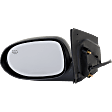 Driver Side Mirror, Power Adjust, Non-Folding, Heated, Textured Black, No Signal Light, No Memory, No Puddle Light, No Auto-Dimming, No Blind Spot Feature
