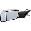 Driver Side Towing Mirror, Power Adjust, Heated, Power Folding, Chrome, In-housing Signal Light, Without Memory Recall, With Puddle Light, No Auto-Dimming, With Blind Spot Glass