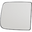 Passenger Side, Upper Mirror Glass, Non-Heated, No Blind Spot Feature, No Turn Signal Light, No Auto-Dimming, For Models With Towing Mirror
