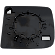 Passenger Side, Upper Mirror Glass, Non-Heated, No Blind Spot Feature, No Turn Signal Light, No Auto-Dimming, For Models With Towing Mirror