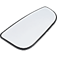 Passenger Side Mirror Glass, Non-Heated, No Blind Spot Feature