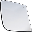 2019 Ram 1500 - Mirror Glass Passenger Side, Non-Heated, With Blind Spot Detection in Glass, No Signal Light, No Auto-Dim