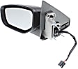 Driver Side Mirror, Power Adjust, Manual Folding, Non-Heated, Paintable, No Signal Light, No Memory, No Puddle Light, No Auto-Dimming, No Blind Spot Feature