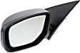 Driver Side Mirror, Manual Adjust, Non-Heated, Manual Folding, Textured Black, No Signal Light, No Memory, No Puddle Light, No Auto-Dimming, No Blind Spot Feature