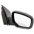 Passenger Side Mirror, Manual Adjust, Non-Heated, Manual Folding, Textured Black, No Signal Light, No Memory, No Puddle Light, No Auto-Dimming, No Blind Spot Feature
