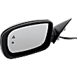 2011-2019 Dodge Charger - Driver Side Mirror, Power Adjust, Heated, Manual Folding, Paintable, No Signal Light, With Memory, With Puddle Light, No Auto-Dimming, With Blind Spot Detection in Glass