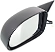 Driver Side Mirror, Power Adjust, Non-Folding, Non-Heated, Textured Black, No Signal Light, No Memory, No Puddle Light, No Auto-Dimming, No Blind Spot Feature