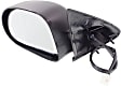 Driver Side Mirror, Power Adjust, Non-Folding, Non-Heated, Textured Black, No Signal Light, No Memory, No Puddle Light, No Auto-Dimming, No Blind Spot Feature
