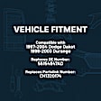 Driver Side Mirror, Manual Adjust, Non-Folding, Non-Heated, Textured Black, No Signal Light, No Memory, No Puddle Light, No Auto-Dimming, No Blind Spot Feature
