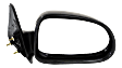 Passenger Side Mirror, Manual Adjust, Non-Folding, Non-Heated, Textured Black, No Signal Light, No Memory, No Puddle Light, No Auto-Dimming, No Blind Spot Feature