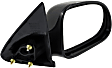 Passenger Side Mirror, Manual Adjust, Non-Folding, Non-Heated, Textured Black, No Signal Light, No Memory, No Puddle Light, No Auto-Dimming, No Blind Spot Feature