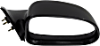 Passenger Side Mirror, Manual Adjust, Non-Folding, Non-Heated, Textured Black, No Signal Light, No Memory, No Puddle Light, No Auto-Dimming, No Blind Spot Feature