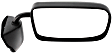 Passenger Side Mirror, Manual Adjust, Manual Folding, Non-Heated, Textured Black, No Signal Light, No Memory, Puddle Light, and Auto-Dimming, No Blind Spot Feature, Base Model