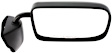 Passenger Side Mirror, Manual Adjust, Manual Folding, Non-Heated, Textured Black, No Signal Light, No Memory, Puddle Light, and Auto-Dimming, No Blind Spot Feature, Base Model