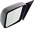 Driver Side Mirror, Manual Adjust, Non-Folding, Non-Heated, Textured Black, No Signal Light, No Memory, No Puddle Light, No Auto-Dimming, No Blind Spot Feature