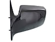 Driver Side Mirror, Manual Adjust, Non-Folding, Non-Heated, Textured Black, No Signal Light, No Memory, No Puddle Light, No Auto-Dimming, No Blind Spot Feature