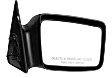 Passenger Side Mirror, Manual Adjust, Non-Folding, Non-Heated, Textured Black, No Signal Light, No Memory, No Puddle Light, No Auto-Dimming, No Blind Spot Feature