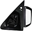 Passenger Side Mirror, Manual Adjust, Non-Folding, Non-Heated, Textured Black, No Signal Light, No Memory, No Puddle Light, No Auto-Dimming, No Blind Spot Feature