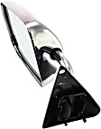 Driver Side Mirror, Manual Adjust, Manual Folding, Non-Heated, Chrome, No Signal Light, No Memory, No Puddle Light, No Auto-Dimming, No Blind Spot Feature